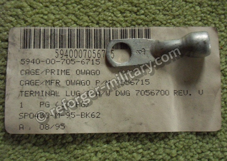 U.S. Army Terminal-Lug – Heavy Duty Ringkabelschuh für Batteriekabel & Massebänder (Mil-Spec).