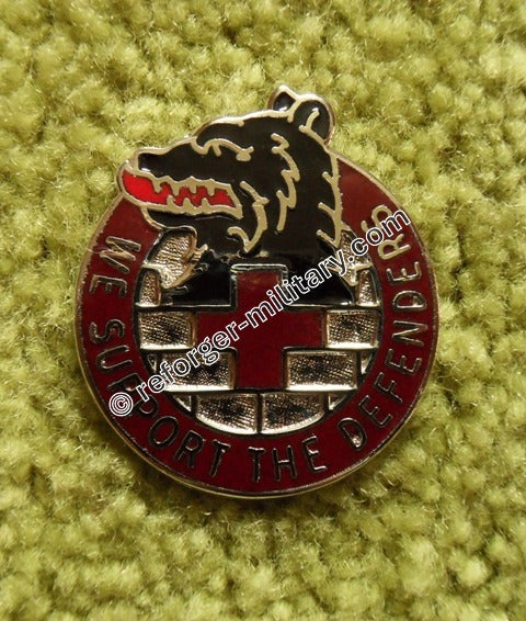 279th Station Hospital (We Support The Defenders) Berlin Brigade Unit Crest