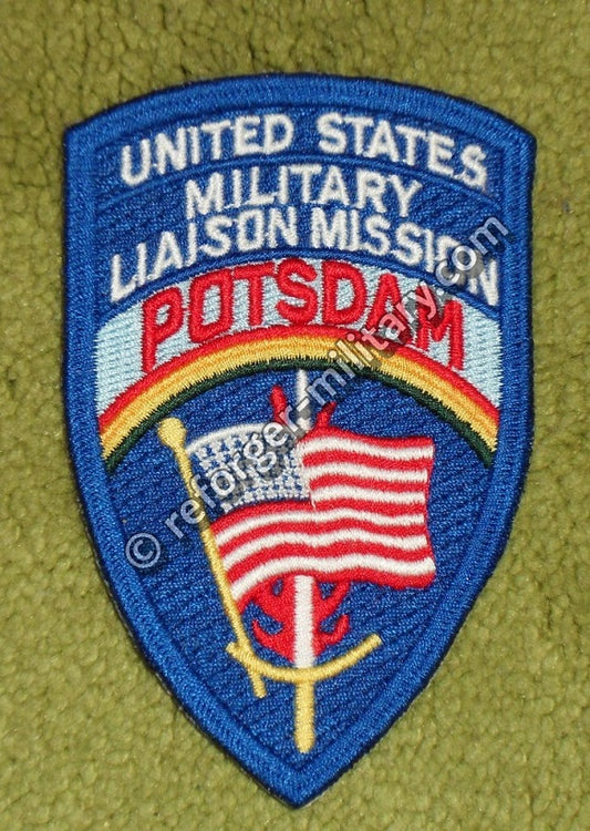 US Army USMLM Potsdam Military Liaison Mission Shoulder Sleeve Insignia Patch