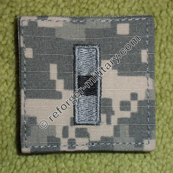 US-Army-Dienstgrad WO1 (Warrant Officer 1) – gestickter Rank Patch im ACU-Digital-Tarnmuster