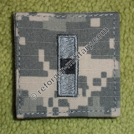 US-Army-Dienstgrad WO1 (Warrant Officer 1) – gestickter Rank Patch im ACU-Digital-Tarnmuster