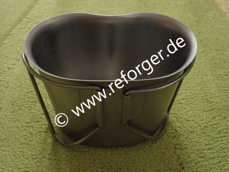 US Feldflaschenbecher (Canteen Cup) mit Klappgriffen