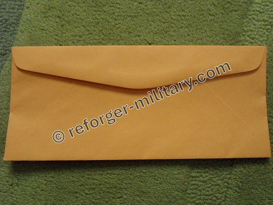 US‑Militär‑Briefumschlag mit dem Aufdruck ‚United States of America Official Business‘, Detailansicht