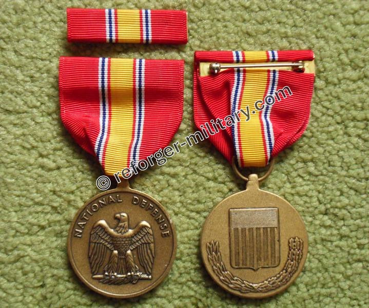 National Defense Service Medal der US-Streitkräfte – Auszeichnung für militärschen Dienst in Krisenzeiten