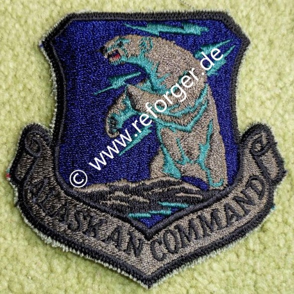 Alaska Command Air Force Patch – Reforger Military Online Store