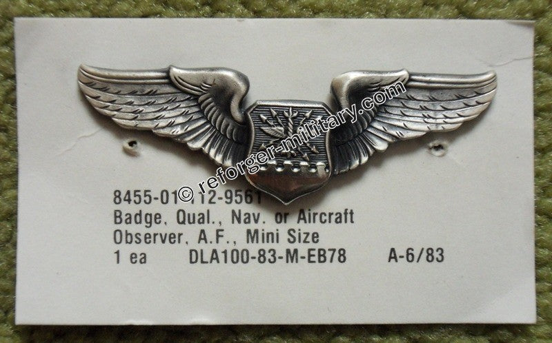 USAF Aircraft Navigator Observer Badge