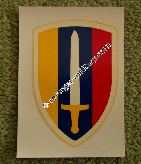 Logo-Aufkleber des USARV Vietnam Logistic Command 