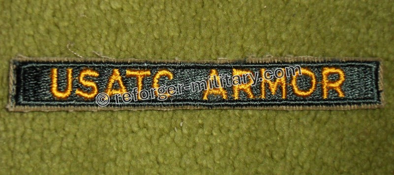 USATC Armor Tab – Schriftzug für das Armor Training Center Patch