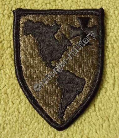 WHINSEC Subdued BDU Patch