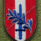 Original WWII U.S. Army Austria HQ occupation forces military shoulder patch.
