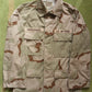 US 3-Color Desert BDU Uniform Jacke