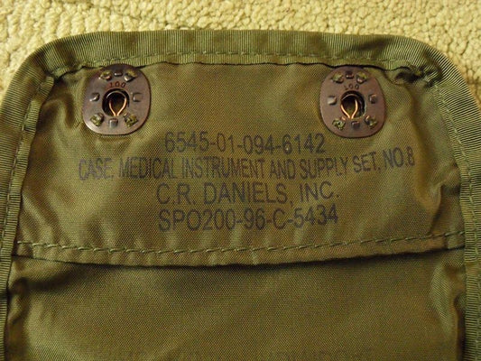 GI First Aid Kit Individual – OD Green Military Poch