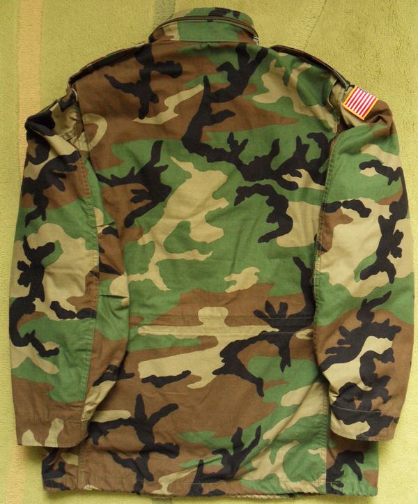 US Army M65 Woodland Jacke Medium Long