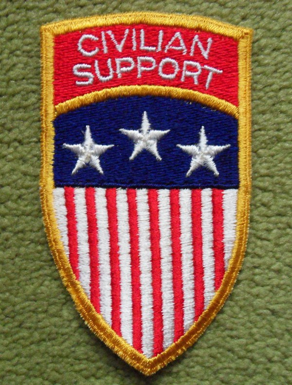 Civilian Support Patch – Reforger Military Online Store