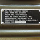 Produktschild des Fuel Injector Test Kits – Detaillierte Informationen auf dem Transportbehälter des Diagnosewerkzeugs