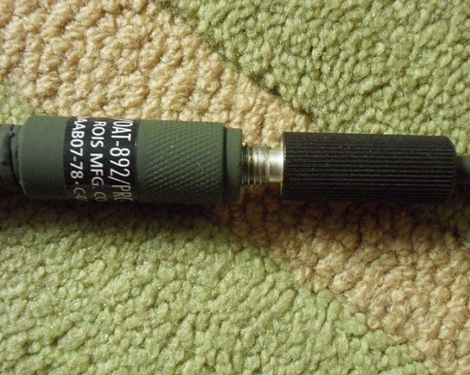 Antenne mit Adapterstück – kompatibel mit SINCGARS AN/PRC-119F & PRC-77