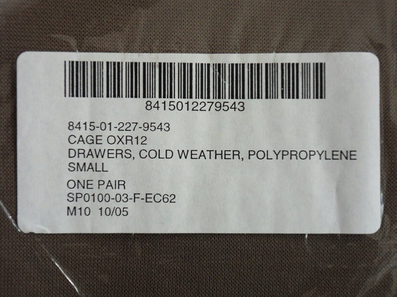 US Thermo Unterhose Lang Cold Weather Drawers Army GEN-III