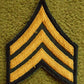 Rangabzeichen E5 US Sergeant